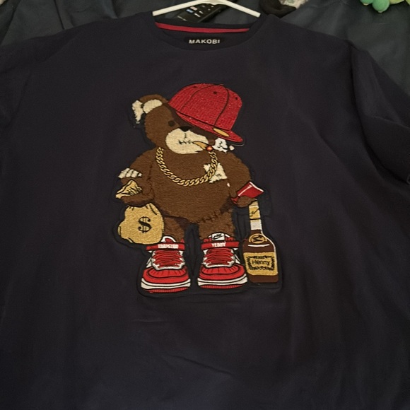 Makobi 2x trap star, Teddy Hennessey, smoking bear - Picture 2 of 7